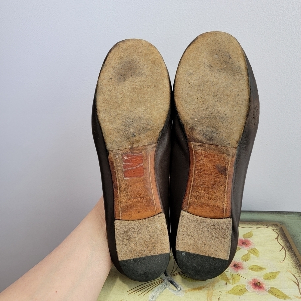 Givenchy Dark Brown Leather Loafers - Picture 4 of 10